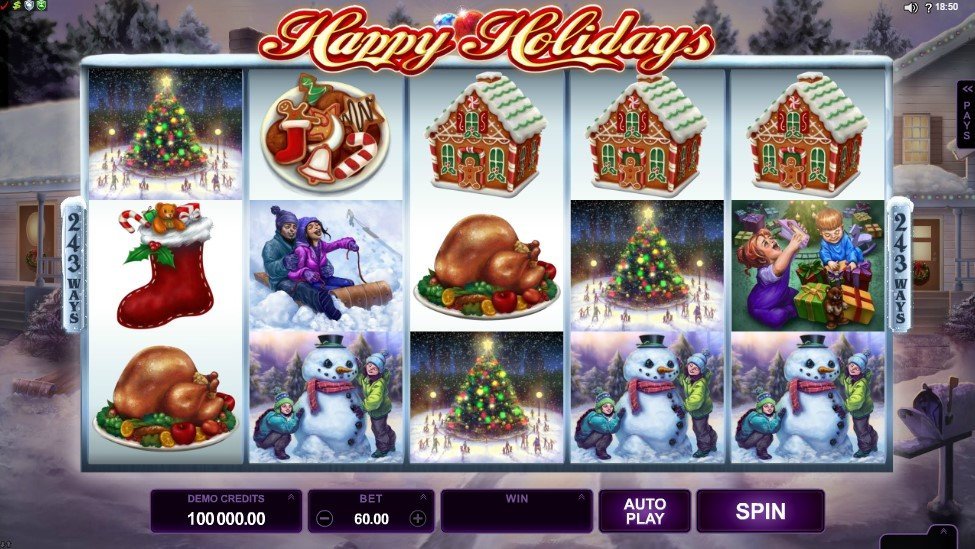 Happy Holidays Slot Review