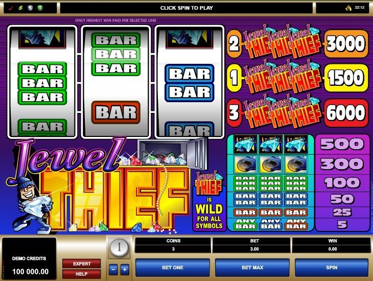 Jewel Thief Slot Review