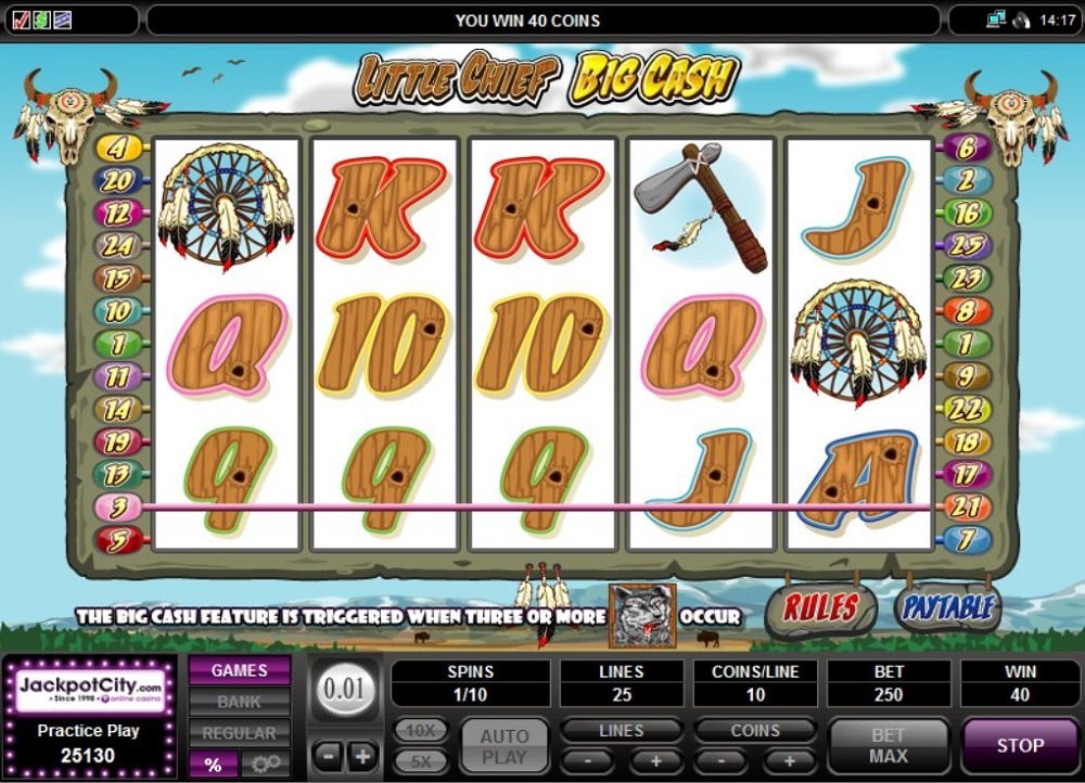 Little Chief Big Cash Slot Review