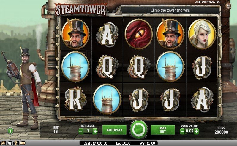 Steam Tower Slot Review