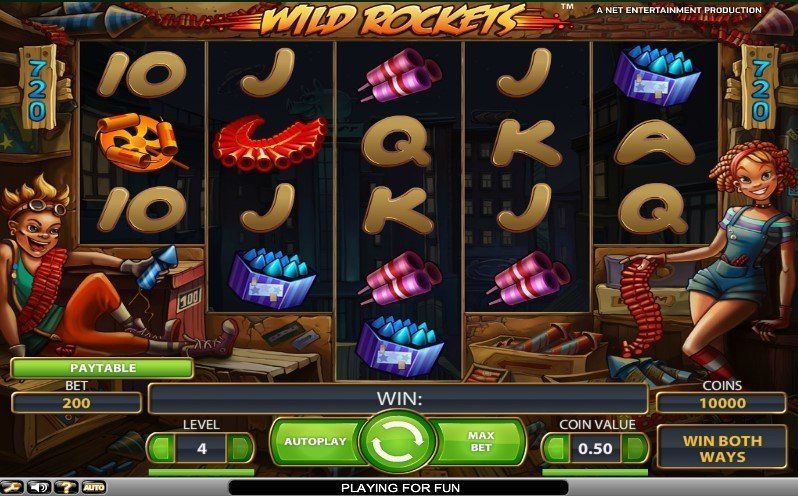 Wild Rockets Slot Review